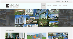 Desktop Screenshot of fusionarchitectes.com
